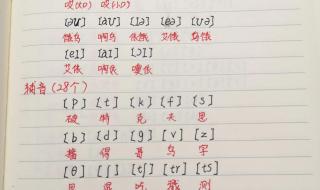 零基础学英语48个音标是什么 48个英语音标怎么学